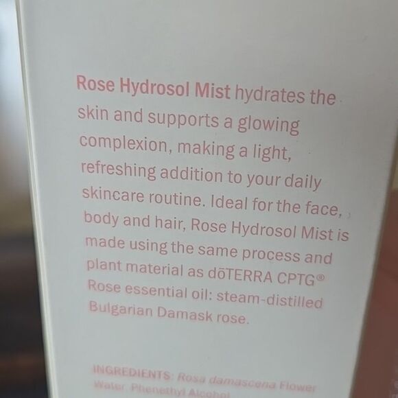 Rose Hydrosol MistRose Mist Gorgeous Moisture, Cooling Hydrating SOLD OUT - Picture 12 of 15